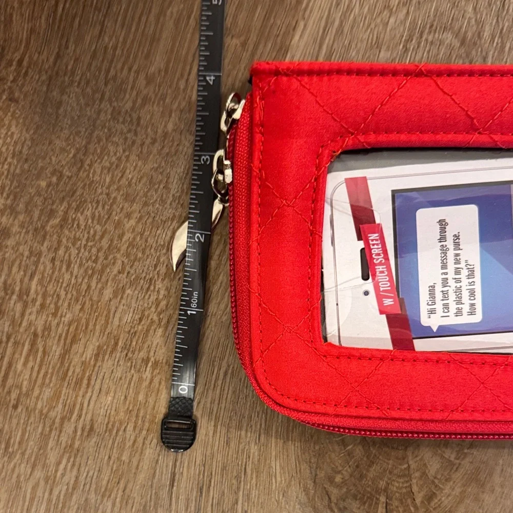 Ohio State Red Quilted Wristlet Clutch